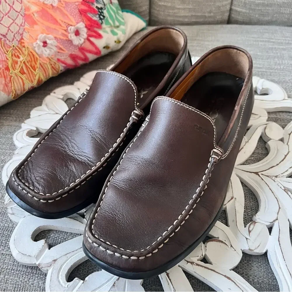 Geox Leather Loafers Shoes Men’s 43 9.5 US